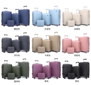 PP Luggage Trolley Bags Set