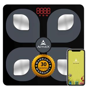 ActiveX Savvy Super Mom Smart Bluetooth Body Composition Weighing Scale for Pregnant Mom