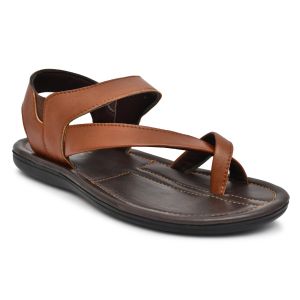 Mens tan casual sandal