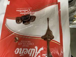 short laminated chocolate