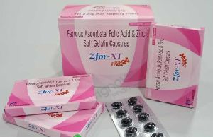 Ferrous Ascorbate folic acid zinc