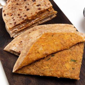 TUNA stuffed paratha