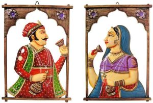 Rajpoot frame hand made panting