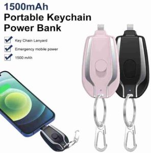 portable keychain power bank