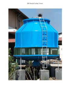 Bottle Shape FRP Cooling Tower