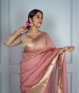 organza sarees