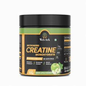 wel-ark micronized creatine monohydrate protein powder