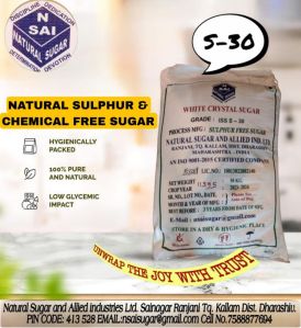 Sulphur & Chemical Free Sugar