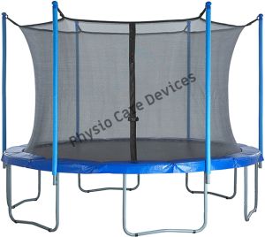 Trampoline with support ( Balance Coordination unit) 243 cm