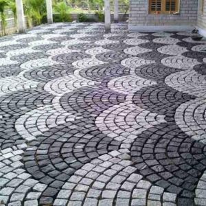 Natural Parking Cobble Stone