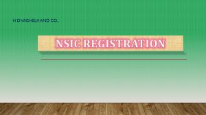 nsic certification service