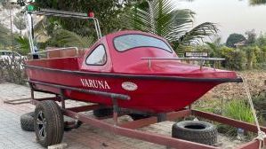 Frp patrolling boat