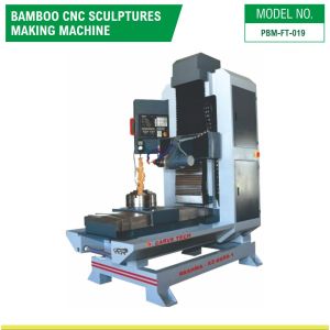 Mild Steel Bamboo CNC Router Machine