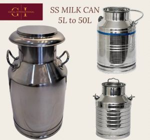 steel milk can