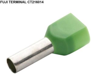 fuji ct216014 nylon insulated twin cord end terminals