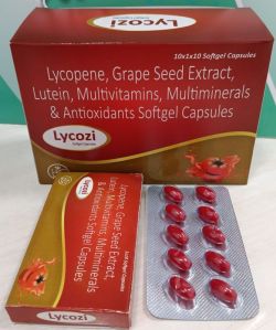 lycopene with multivitamin multimineral softgel capsules