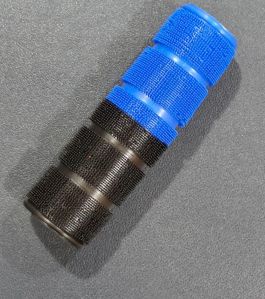 V-25 Black Blue Bessel Handle Grip Cover