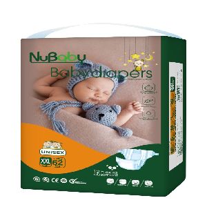 Nubaby Premium Baby Diaper (XXL), 42 Count, above 15kg With 5 in 1 Comfort, Diaper