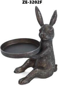 rabbit candle stand