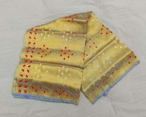 Golden Guna Pure Mekhela Chadar