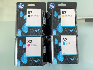 HP 82 INK CARTRIDGE SET