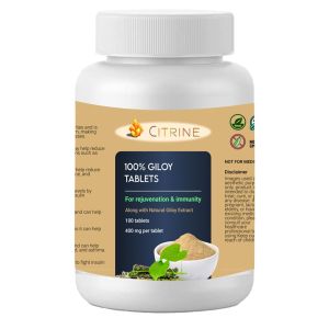 Citrine Giloy Tablets (Extract + Powder)