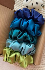 satin scrunchies