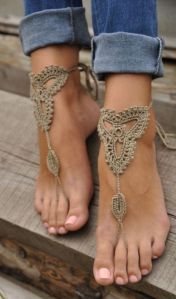 crochet anklet