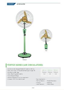 Crompton Vortex Wall Fan 18