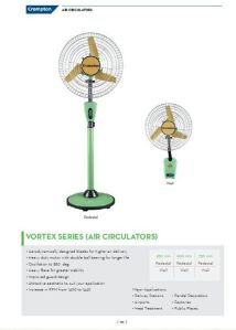 Crompton Vortex Wall Fan 24