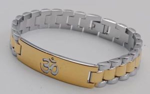 Polished Titanium Magnetic Bracelet