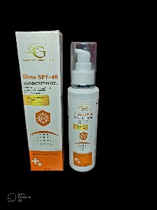 glow spf- 40 sun screen gel