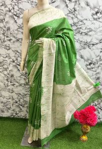 Kota silk BATIK print saree