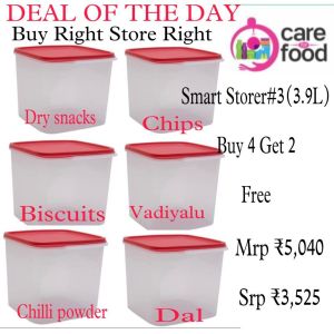 smart savers tupperware container