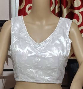 Designer sleeve less blouse