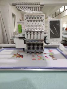 Single Head Embroidery Machine