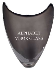 Alphabet Visor Glass