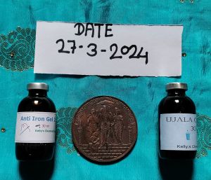 Anti iron coin Chemical Ujala chemical