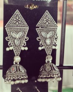 German Silver Earrings