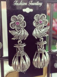 German Silver Earrings