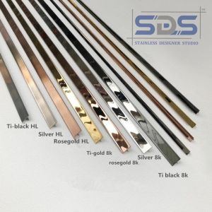 Stainless steel color coated profile by sds