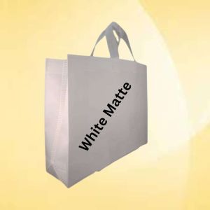 White Matte BOPP Box Bag