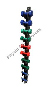 Dumbbell set with stand