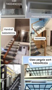 glass handrail service