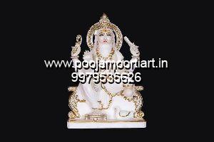 vishwakarma marble god statue