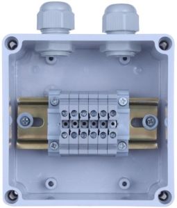 TERMINAL BOX 100 X 100 X 80 MM 6X 4 SQMM