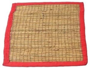 Red Moonj Grass Pooja Mat