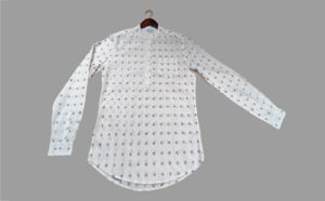 Mens White Full Sleeve Kurta