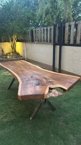 handcrafted dining table