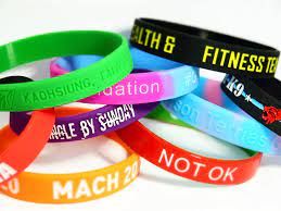 Multi Color Silicone Wristband